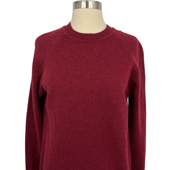 FJALLRAVEN Ovik Knit Sweater 100% Wool Pullover Sweden Nordic Size Large L - Picture 2 of 12